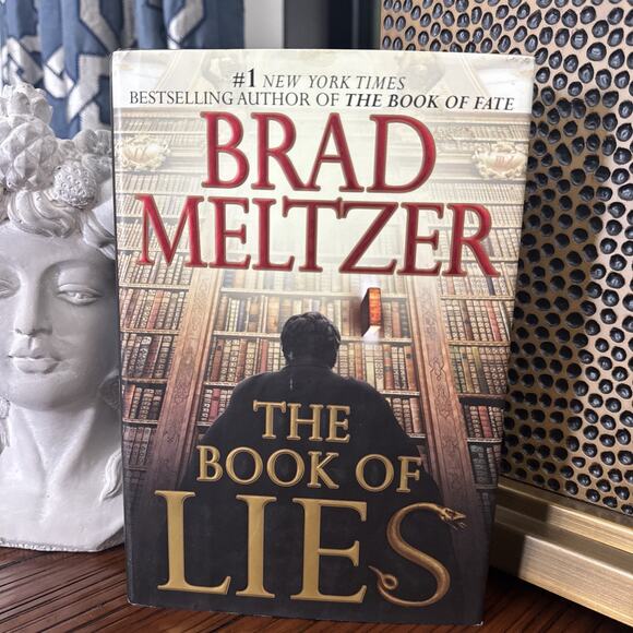 Brad Meltzer *THE BOOK OF LIES* HC/DJ 1st Edition - 1st Printing Very Good - Picture 1 of 4